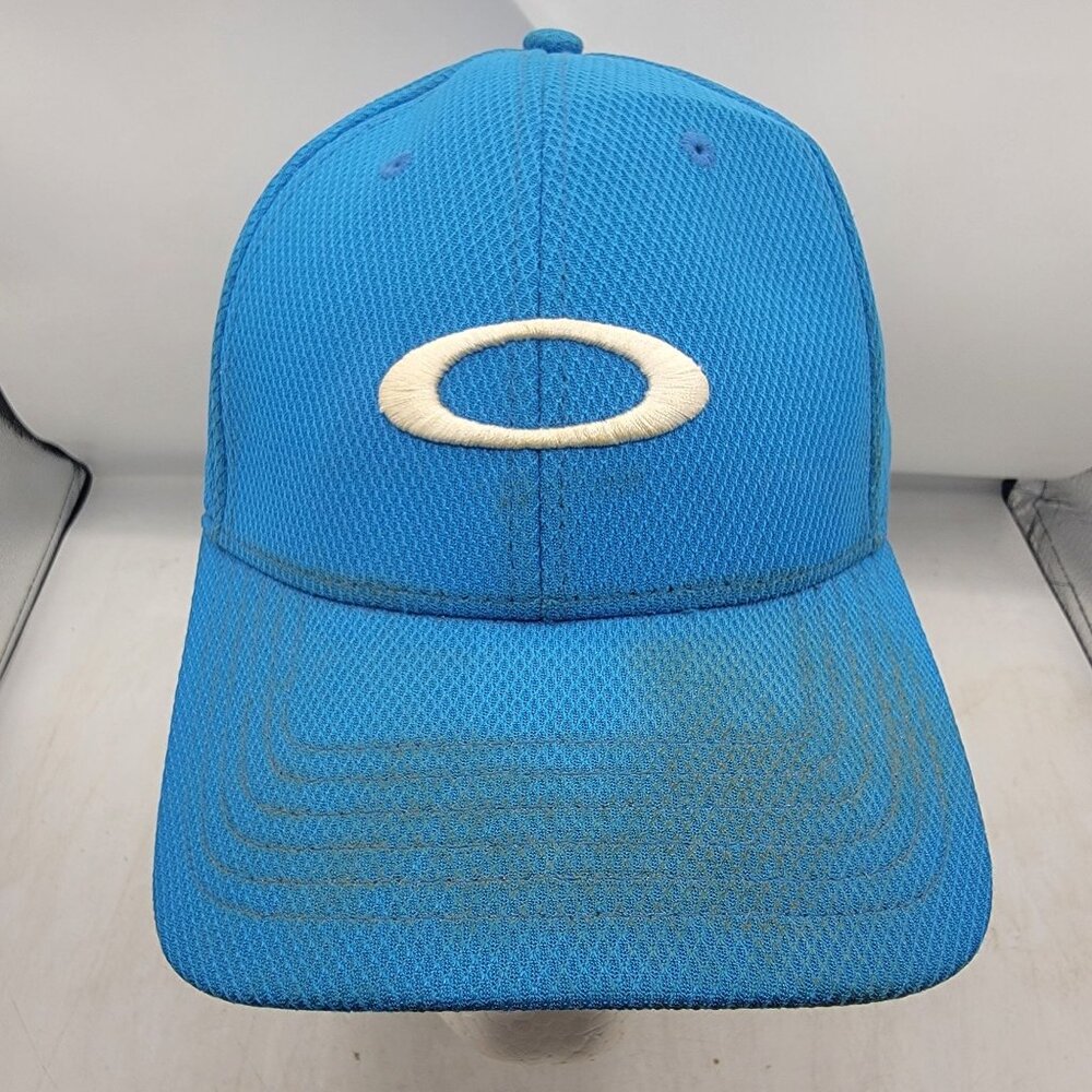 Oakley Adults Blue Hat Cap Adjustable Comfort Casual Outdoors Lightweight
